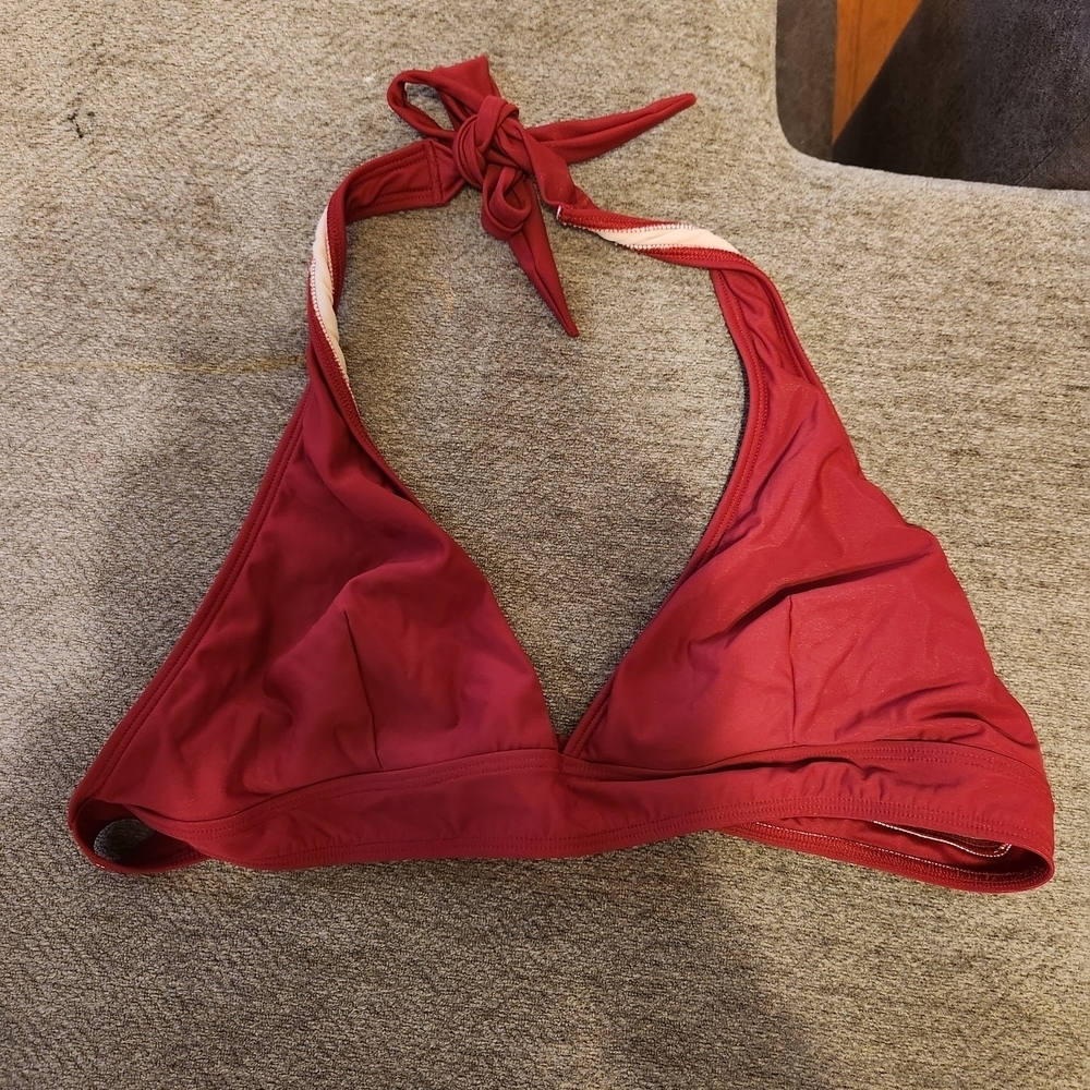 Spiegel Red/Burgundy Bikini Top